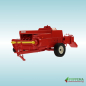 Preview: Poppema landbouwminiaturen Fahr HD 400 Baler – Red