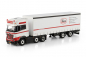 Preview: WSI Models 01-4732 Aers Transport MERCEDES-BENZ ACTROS MP5 GIGA SPACE 6X2 TWIN STEER BOX TRAILER - 2 AXLE