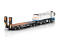 Preview: WSI Models 01-5155 BALLAST NEDAM MERCEDES-BENZ AROCS MP4 2.300MM STREAM SPACE 8X2 TAG AXLE TIPPER TRUCK LOW LOADER DRAWBAR TRAILER - 8 AXLE