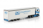 Preview: WSI Models 01-4555 DKJ Transport VOLVO FH4 GLOBETROTTER XL 6X2 TAG AXLE SEMI WITH CURTAIN - 3 AXLE