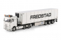 Preview: WSI Models 01-4874 FREDSTAD VOLVO FH4 SLEEPER CAB 6X2 TAG AXLE REEFER TRAILER - 3 AXLE