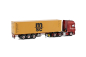Preview: WSI Models 02-3275 FÜRST DAF XF SUPER SPACE CAB MY2017 6X2 TAG AXLE CONTAINER TRAILER - 3 AXLE + 40FT CONTAINER