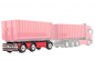 Preview: MarGe Models 2422-03 GS Meppel Abrollkipper-Containeranhänger rot