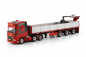 Preview: WSI Models 01-4822 JP de Bruijn DAF XF SH WITHOUT SKY LIGHTS 6X2 TWIN STEER BRICK TRAILER - 3 AXLE
