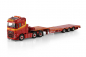 Preview: WSI Models 01-4628 Klaas Kuiper Transport VOLVO FH5 GLOBETROTTER 6X2 TWIN STEER SEMI LOW LOADER - 3 AXLE