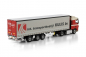 Preview: WSI Models 01-4845 Kuijs DAF XF SPACE CAB MY2017 4X2 TRIDEC CURTAINSIDE TRAILER - 3 AXLE