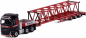 Preview: Cavallino 410313 MAMMOET VOLVO 6X2 FH5 WITH 3 AXLE FAYMONVILLE LOWLOADER