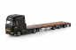 Preview: WSI Models 01-4861 MEGA TRANSPORT DAF XG+ 4X2 FLATBED MEGA TRAILER - 3 AXLE