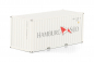 Preview: WSI Models 04-2259 PREMIUM LINE 20FT CONTAINER HAMBURG SÜD