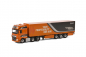 Preview: WSI Models 04-2026 PREMIUM LINE DAF XF SUPER SPACE CAB 6X2 TWIN STEER BOX TRAILER - 3 AXLE