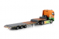 Preview: WSI Models 01-4995 VAN DER VLIST GROOT AMMERS VOLVO FH5 GLOBETROTTER ELECTRIC 4X2 SEMI LOW LOADER - 3 AXLE