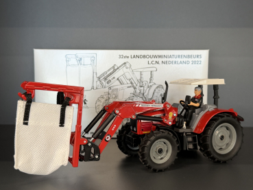 Siku 3653-LCN2022 Massey Ferguson 5445 mit MF958 Frontlader LCN 2022