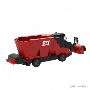 Preview: Brixies 222.867 BvL Futtermischwagen32,8 cm lang, 11,2 cm breit und 13,3 cm hoch