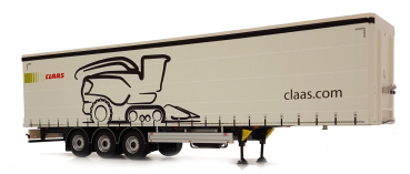 MarGe Models 1902-01-03 Pacton Planen Auflieger weiß Claas design