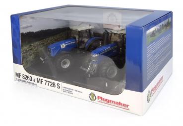 Universal Hobbies 7123 Massey Ferguson 8260 + 7726S Plogmaker Set