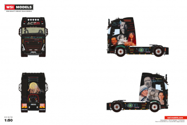 WSI Models 01-4967 ACZM LOGISTIQUE "NOBEL" VOLVO FH5 GLOBETROTTER XXL 4X2