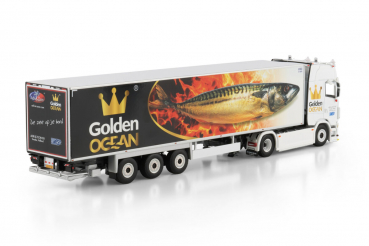 WSI Models 01-4772 Adri & Zoon SCANIA S HIGHLINE CS20H 4X2 REEFER TRAILER - 3 AXLE