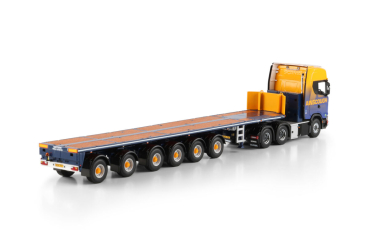 Preview: WSI Models 01-5252 AINSCOUGH CRANE HIRE SCANIA S HIGHLINE CS20H 6X4 BALLAST TRAILER - 6 AXLE