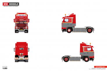 WSI Models 01-5135 AKSEL JUNKER SCANIA 3 SERIES STREAMLINE 4X2