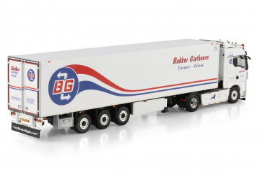 Preview: WSI Models 01-4356 BAKKER GIETHOORN MAN TGX GM 4X2 REEFER TRAILER - 3 AXLE