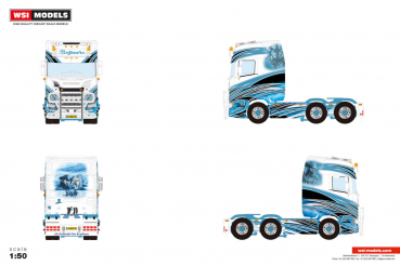 WSI Models 01-5379 BELJAARS SCANIA S HIGHLINE CS20H 6X2 TWIN STEER