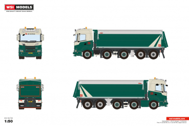 WSI Models 01-5318 DB KIEPERS SCANIA G NORMAL CG17N TIPPER TRUCK 10X4
