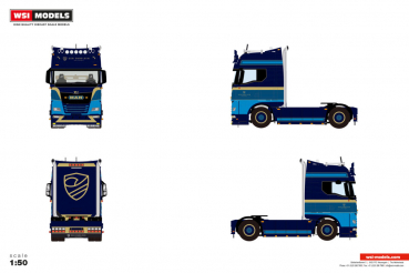 WSI Models 01-5089 DEN ENGELSEN MAN TGX GX 4X2