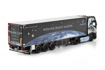 WSI Models 01-5048 FAIREXX SCANIA S HIGHLINE CS20H 4X2 BOX TRAILER - 3 AXLE