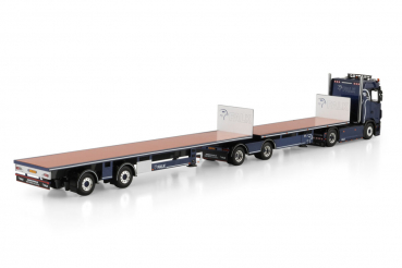 Preview: WSI Models 01-5077 Falk SCANIA S NORMAL CS20N 4X2 FLATBED ROADTRAIN - 4 AXLE