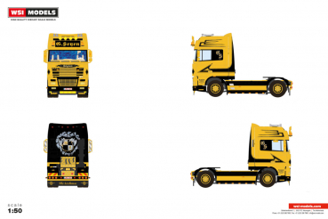 WSI Models 01-4905 G. SEYEN DAF XF95 SUPER SPACE CAB 4X2