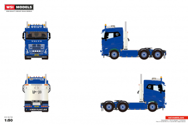 WSI Models 01-5109 GUIJT BV VOLVO FH5 MY2024 SLEEPER CAB 6X4