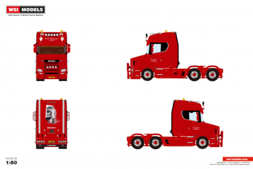 WSI Models 01-5233 HE Jørgensen A/S VLASTUIN S TORPEDO HIGHLINE FACELIFT 6X2 TAG AXLE