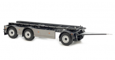 MarGe Models 2422-04 GS Meppel Abrollkipper-Containeranhänger Scania Dunkelgrau Metallic