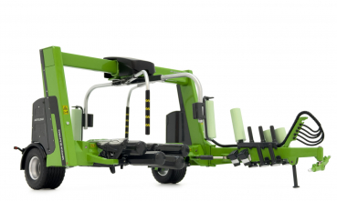 Preview: MarGe Models 2426 Deutz-Fahr Wrapmaster 4044 Ballenwickler