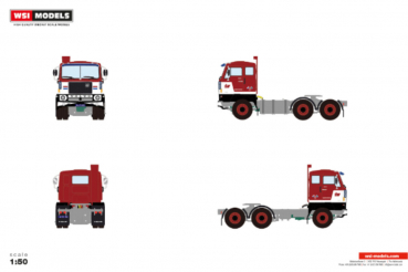 WSI Models 01-5417 ITW VOLVO F88 6X2 TAG AXLE