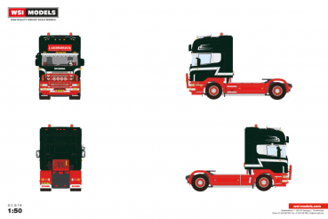 WSI Models 01-4914 J. GROENENDIJK SCANIA 4 SERIES TOPLINE 4X2
