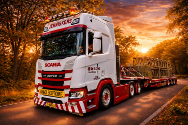 IMC Models 32-0291 Jenniskens Scania R 6x2 + KNT MCOS 3Axle