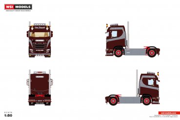 WSI Models 01-4962 JOHN TRANSPORTS SCANIA S NORMAL CS20N 4X2