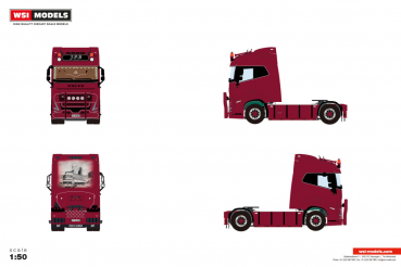 WSI Models 01-5188 JPB Transports VOLVO FH5 GLOBETROTTER 4X2