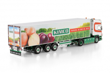WSI Models 01-4777 KIMCO SCANIA 4 SERIES TOPLINE 4X2 TRIDEC REEFER TRAILER - 3 AXLE