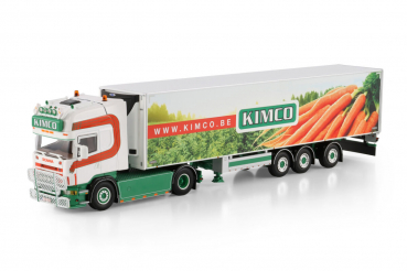 WSI Models 01-4777 KIMCO SCANIA 4 SERIES TOPLINE 4X2 TRIDEC REEFER TRAILER - 3 AXLE
