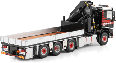 Preview: WSI Models 410335 MAMMOET DAF XD 8X2 + LOADER CRANE