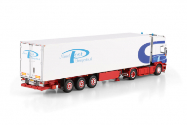 Preview: WSI Models 01-4919 MARCEL POST SCANIA 4 SERIES TOPLINE 4X2 REEFER TRAILER - 3 AXLE