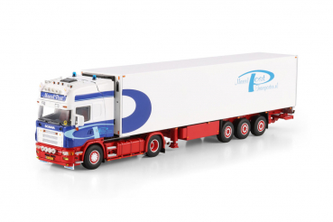 WSI Models 01-4919 MARCEL POST SCANIA 4 SERIES TOPLINE 4X2 REEFER TRAILER - 3 AXLE