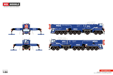 WSI Models 51-2209 MSG LIEBHERR LTM 1750-9.1