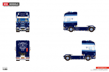 WSI Models 01-5141 P.B. GREEVE SCANIA 4 SERIES TOPLINE 4X2