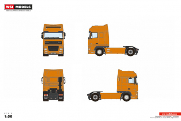 WSI Models 04-2256 PREMIUM LINE DAF 95XF SUPER SPACE CAB 4X2
