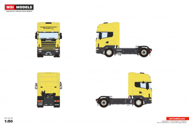 WSI Models 04-2257 PREMIUM LINE SCANIA 4 SERIES TOPLINE 4X2