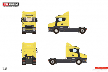 WSI Models 04-2276 PREMIUM LINE SCANIA 4 SERIES TORPEDO LOWROOF 4X2