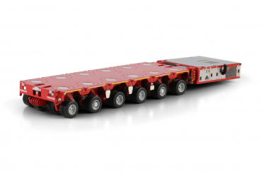 WSI Models 04-2250 PREMIUM LINE SCHEUERLE INTERCOMBI SPE RED - 6 AXLE